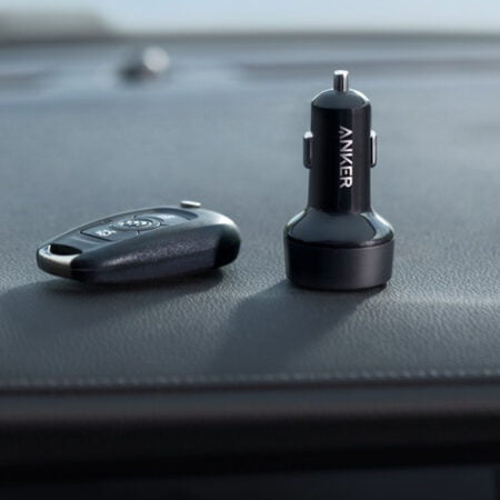 شارژر فندکی فست شارژ انکر مدل Anker PowerDrive PD+ 2