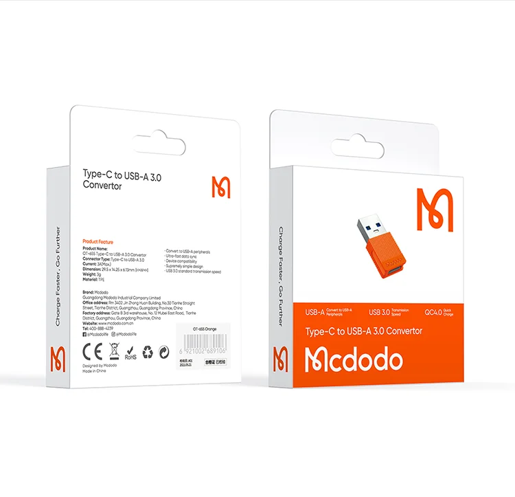 تبدیل Type-C به USB 3.0 مک دودو Mcdodo type-c to usb-a 3.0 convertor - تصویر 19