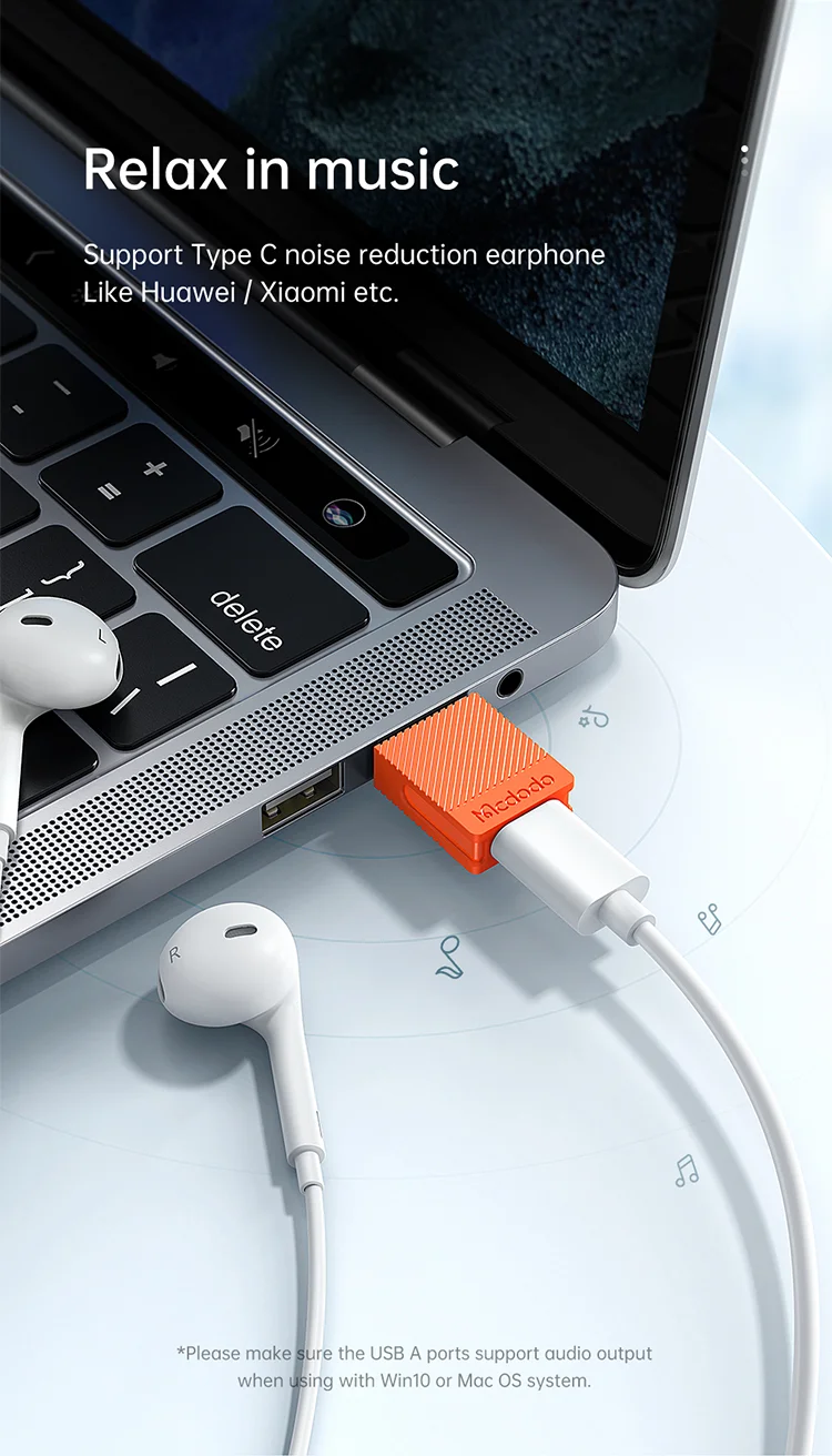 تبدیل Type-C به USB 3.0 مک دودو Mcdodo type-c to usb-a 3.0 convertor - تصویر 14