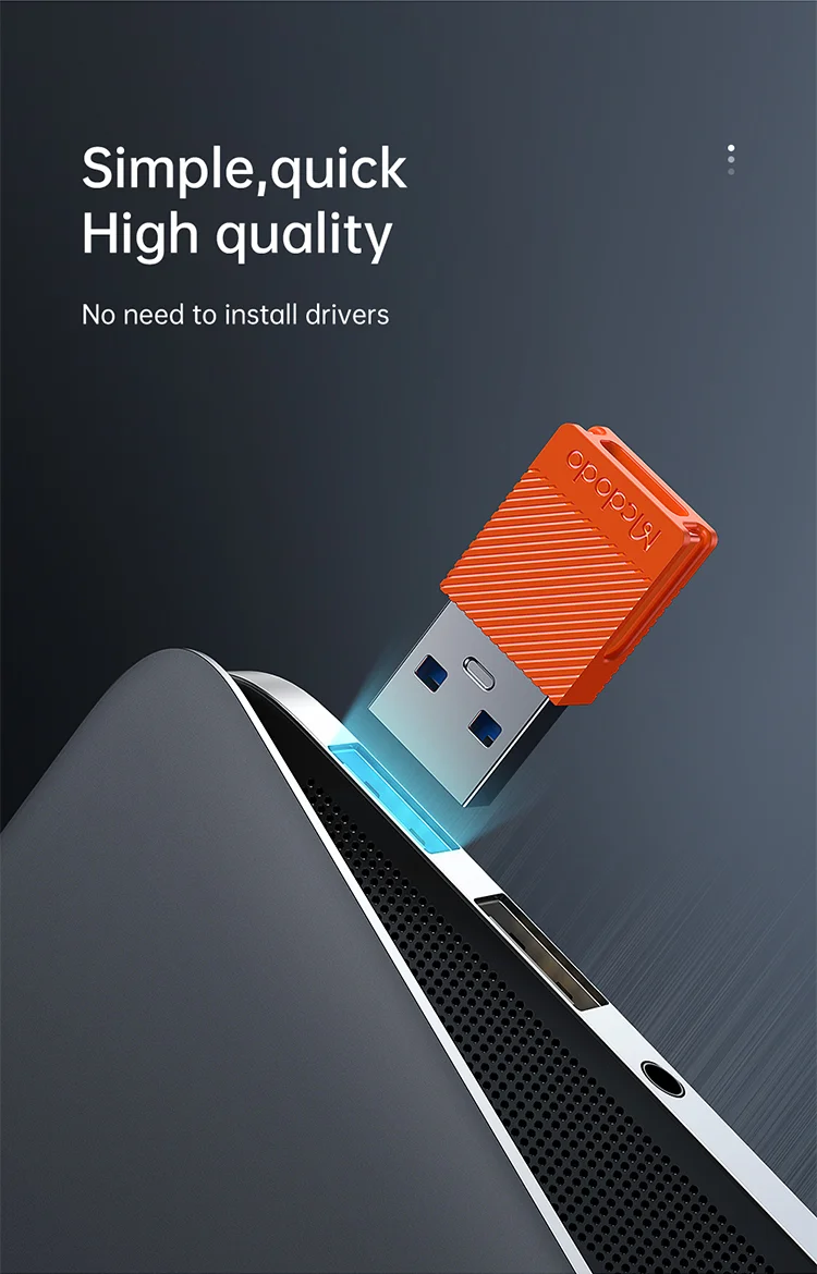 تبدیل Type-C به USB 3.0 مک دودو Mcdodo type-c to usb-a 3.0 convertor - تصویر 16