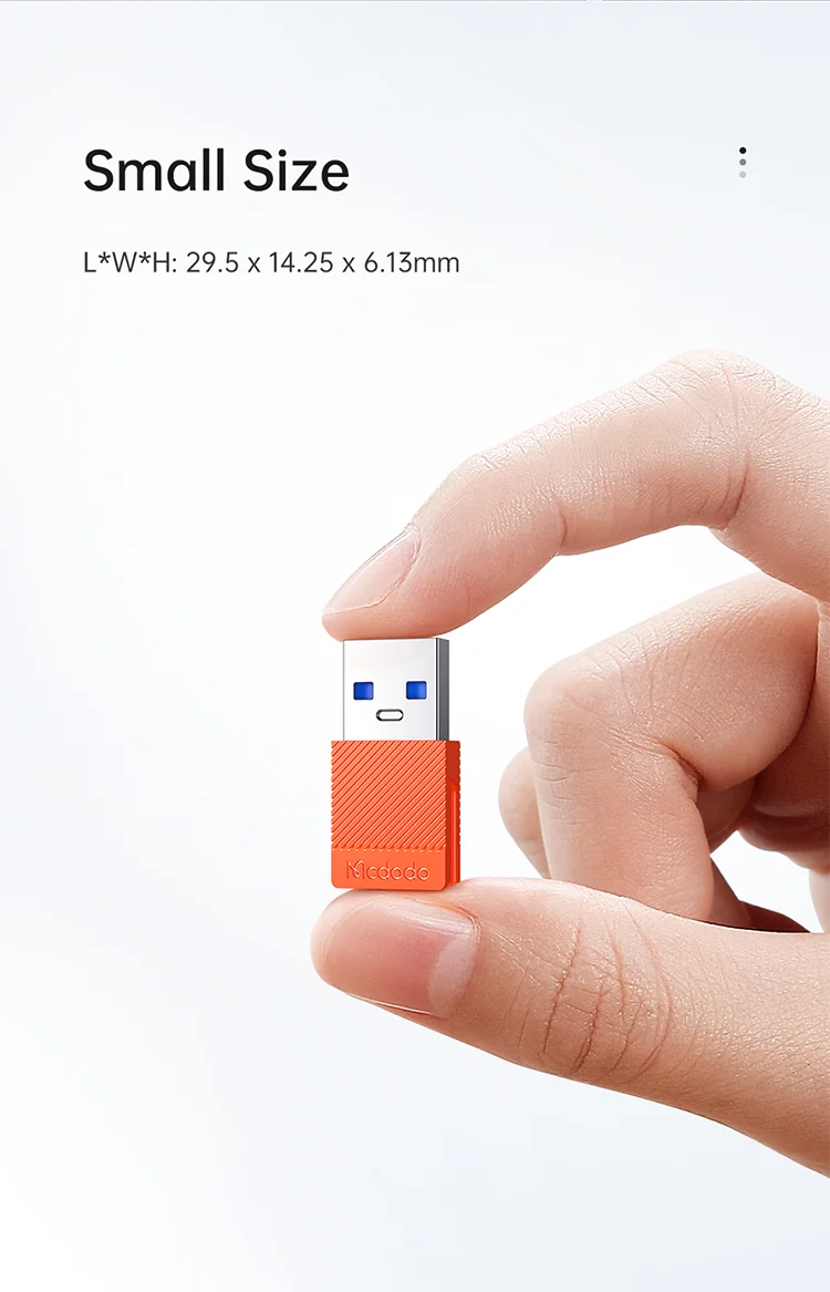 تبدیل Type-C به USB 3.0 مک دودو Mcdodo type-c to usb-a 3.0 convertor - تصویر 17
