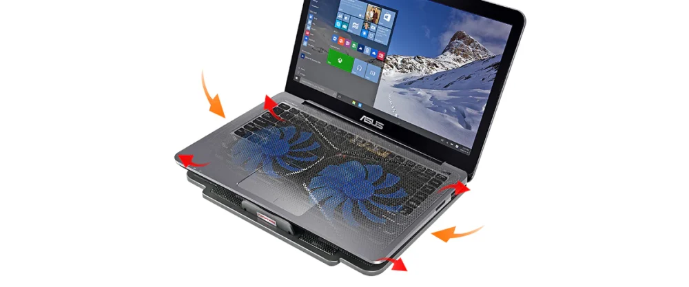 کول پد گیمینگ پرومیت Promate airbase1 cooling pad - Image 9