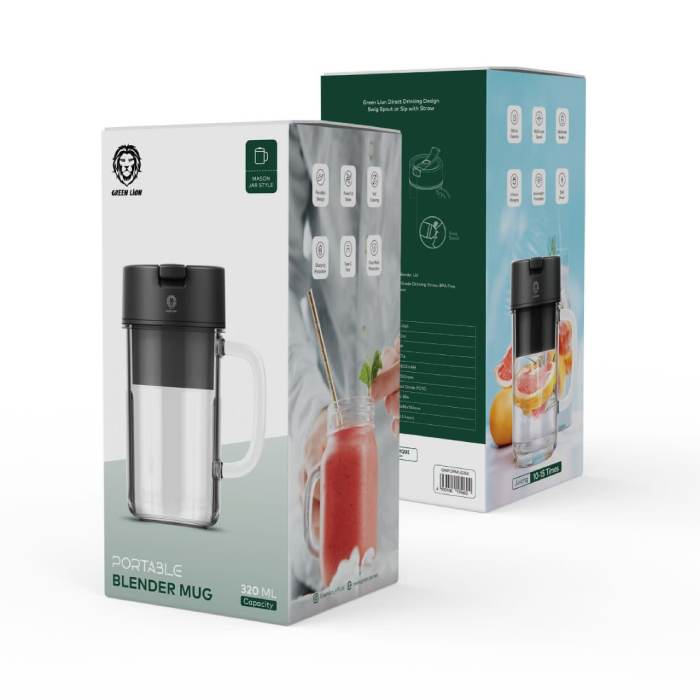 ماگ + مخلوط کن قابل حمل گرین Green Lion Portable Blender Mug