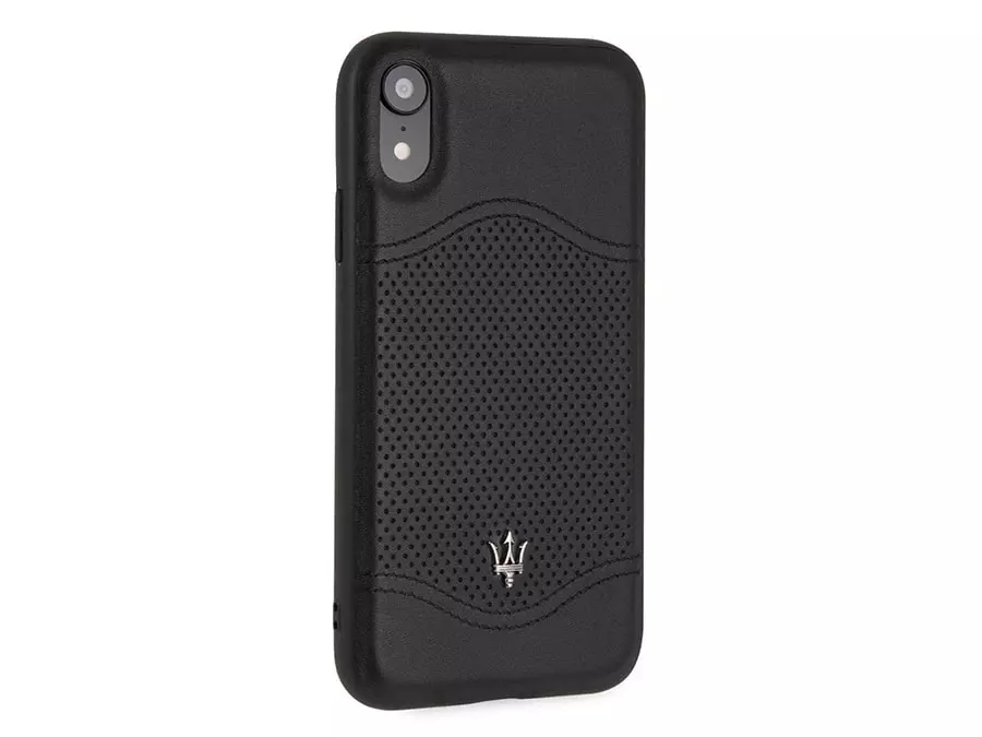 قاب آیفون سی جی مدل چرمی مازاراتی CG Iphone Maserati Case