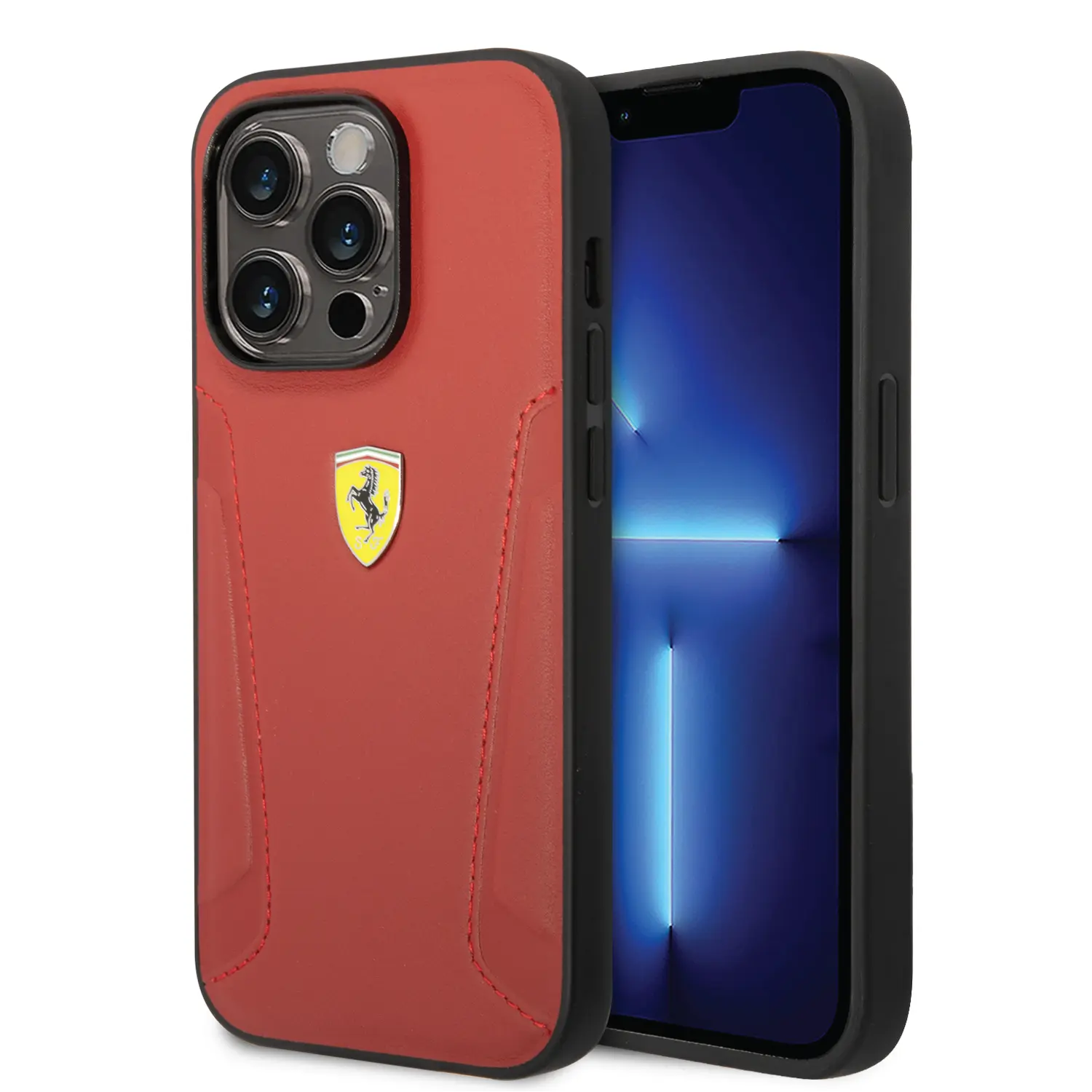 قاب آیفون سی جی مدل چرمی فراری CG Iphone Ferrari Leather Case