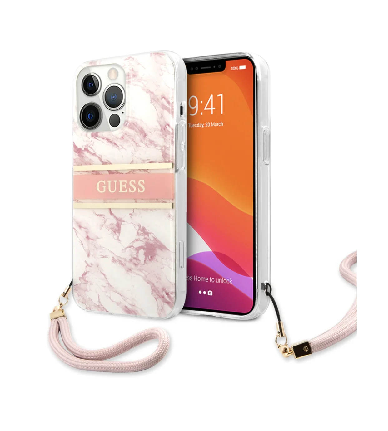 قاب آیفون سی جی طرح مرمر CG Iphone marble design Case