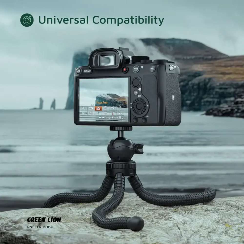 پایه نگهدارنده منعطف موبایل گرین لاین Green Lion Flexible Tripod with Foam Grips - تصویر 5