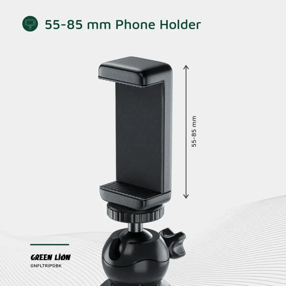 پایه نگهدارنده منعطف موبایل گرین لاین Green Lion Flexible Tripod with Foam Grips - تصویر 8