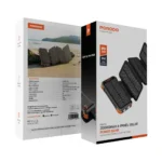 پاوربانک ۲۰ هزار ۴ پنل خورشیدی پرودو Porodo 20000mAh Solar Power Bank with 3 Detachable Panels & Torch Light - تصویر 4