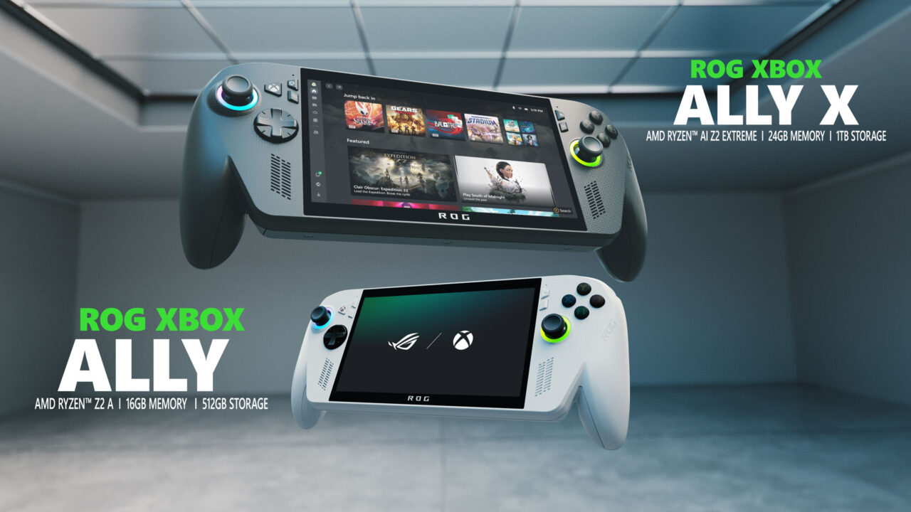 کنسول دستی ایکس باکس معرفی شد؛ ROG Xbox Ally و Ally X