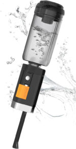 خودشور الکترونیکی کمپینگ پرودو Porodo Lifestyle Portable Bidet Sprayer with Dual Speed Mode 1100mAh 400ml Bottle