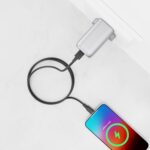 کابل یو اس بی لایتنینگ پاورلوژی Powerology MFI Lightning to USB-A TPE Jacket Over-Molded Cable 1.2 Meter - تصویر 3