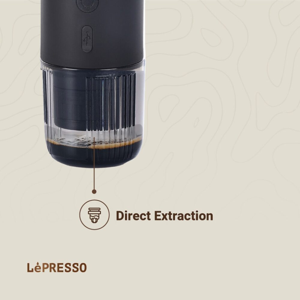 قهوه ساز ۲ در ۱ مسافرتی( + حرارت سنج) لپرسو LePresso Portable Espresso Machine With Thermal Meter - تصویر 5