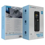 پاوربانک ۱۴۰ واتی ۲۷۰۰۰ میلی آمپر پاورلوژی Powerology 140W Dual Channel Smart Battery Display Power Bank with Colorful LED 27000mAh - تصویر 4