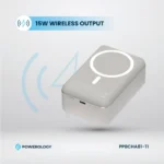 پاوربانک ۲۰ واتی ۳۰۰۰۰ میلی آمپر مگ سیف پاورلوژی Powerology PD20W Magsafe Wireless PowerBank 30000mAh - تصویر 8