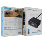 هاب شارژ رومیزی پاورلوژی Powerology Power Adapter PD/65W 1 USB-A port and 3 TYPE-C ports - تصویر 2