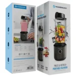 شیکر شارژی ۱۲۶ واتی پاورلوژی Powerology Portable Blender 450ml 2500mAh 6 Blades 126W - تصویر 3