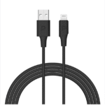 Powerology MFI Lightning to USB-A TPE Jacket Over-Molded Cable 1.2 Meter