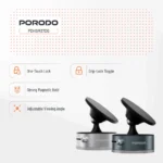 هولدر چندکاره وکیومی مگ سیف پرودو Porodo Multi-Surface MagSafe Phone Mount - تصویر 6