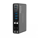هاب شارژ رومیزی ۳۲۰ وات پاورلوژی Powerology Univo Charging Station PD 100W