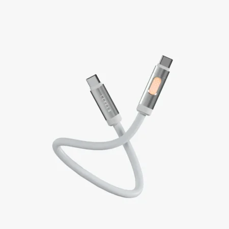 LEVELO ESSENCECORD TYPE-C TO TYPE-C 1.2M 100W CABLE WITH AROMA - WHITE