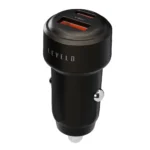 LEVELO NORI MINI 60W CAR CHARGER - GUN GREY