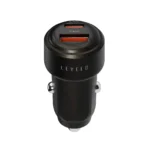 LEVELO NORI MINI 60W CAR CHARGER - GUN GREY