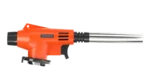 PORODO LIFESTYLE FLAMEMASTER 14 MM BUTANE GAS LIGTHER - BLACK/ORANGE