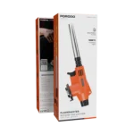 PORODO LIFESTYLE FLAMEMASTER 14 MM BUTANE GAS LIGTHER - BLACK/ORANGE