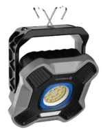 POWEROLOGY BRILLITE 3- MODE WORK LIGHT WITH 4000MAH BATTERY - BLACK